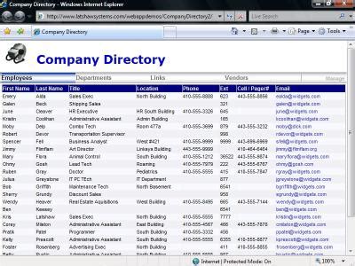 Company Directory 